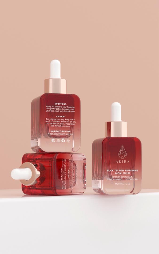 AKIRA BLACK TEA ROSE SERUM
