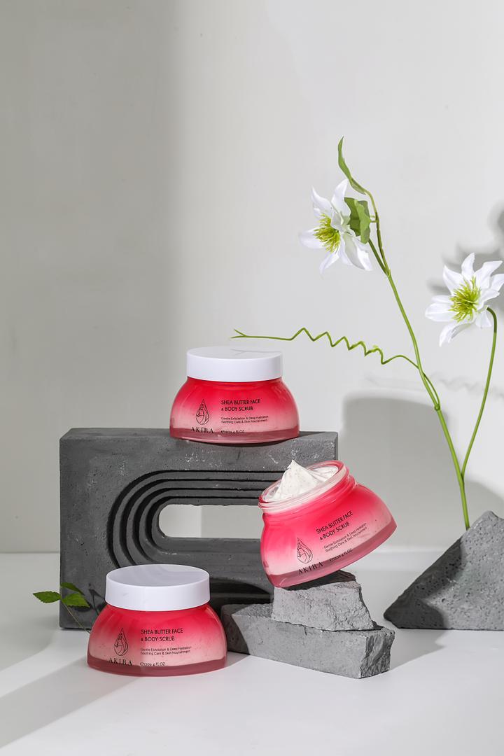 AKIRA SHEA BUTTER FACE & BODY SCRUB