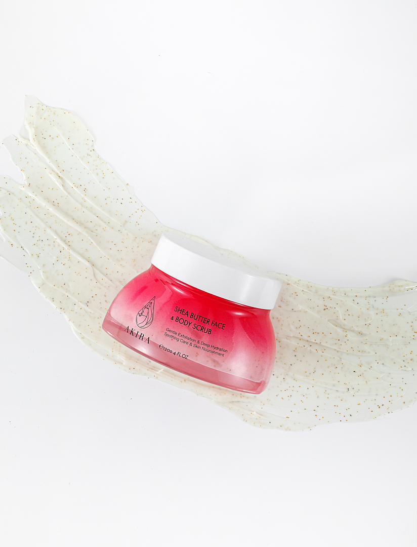 AKIRA SHEA BUTTER FACE & BODY SCRUB